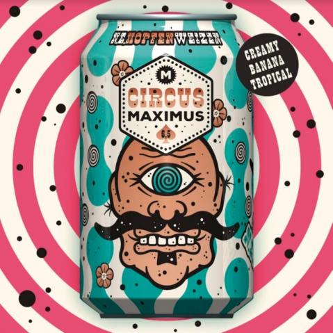 Psycho Cyclops New England Hopfenweizen blikje en artwork